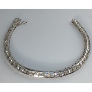 Sterling Silver CZ Ross Simons Tennis Bracelet